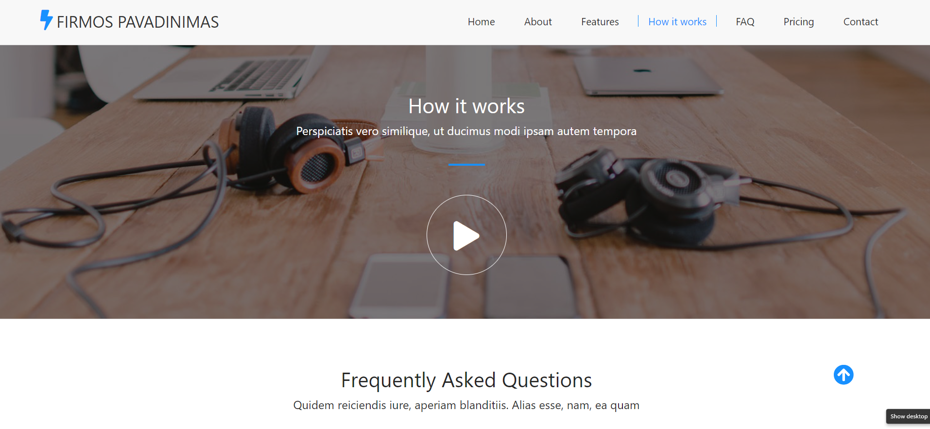 Work Preview Website