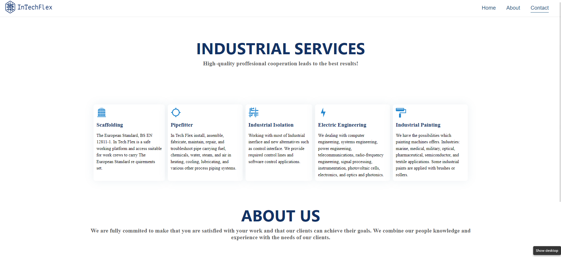 Work Preview Intechflex